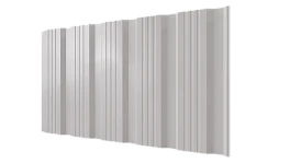 Профнастил К20 1195/1130x0,4 мм эконом, 9003 сигнальный белый глянцевый