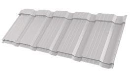 Металлочерепица Каскад 1195/1130x0,5 мм, 7047 телегрей 4 глянцевый