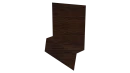Планка стартовая фальц 135x30x55 мм, Античный дуб 3D