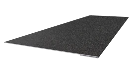 Планка завершающая 65x2000 мм, Картэн тёмный