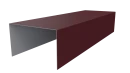 Крышка 40x65x40 мм, 3005 винно-красный матовый