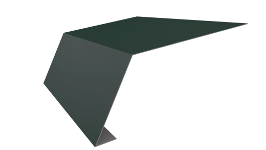 Планка карнизная 100x65x2000 мм, 6005 зеленый мох матовый