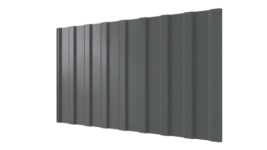 Профнастил С20R 1150/1100x0,4 мм, 7005 мышино-серый глянцевый