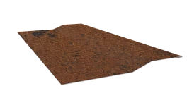 Планка крепёжная фальц 50x17x29 мм, Картэн