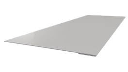 Планка завершающая 65x2000 мм, 9003 сигнальный белый глянцевый