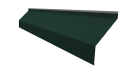 Ламель Юкка 110x0,45 мм, 6005 зелёный мох матовый