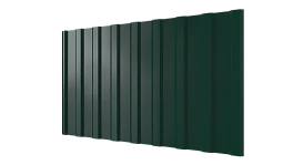 Профнастил С20R 1150/1100x0,45 мм, 6005 зеленый мох глянцевый