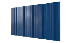 Профнастил К20 1185/1120x0,45 мм, 5005 сигнальный синий глянцевый
