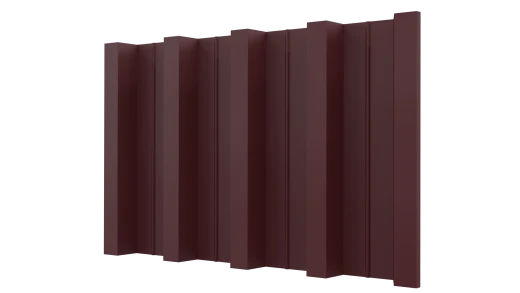 Профнастил Н60 902/845x0,45 мм, 3005 винно-красный матовый