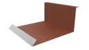 Планка примыкания нижняя 100x200x2000 мм, 8004 медно-коричневый матовый