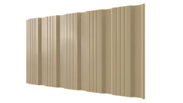 Профнастил К20 1195/1130x0,3 мм, 1014 слоновая кость глянцевый