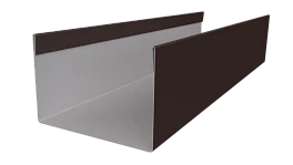 Стойка 40x60x40 мм, 8017 шоколадно-коричневый матовый