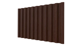 Профнастил С21 1051/1000x0,45 мм, Золотистый дуб 3D