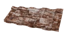 Профиль Орион 25 1200/1150x0,45 мм, Дикий камень
