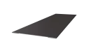 Планка стыковочная 60x2000 мм, 8019 серо-коричневый матовый