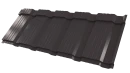 Профиль Пегас 1195/1130x0,45 мм, 8019 серо-коричневый глянцевый