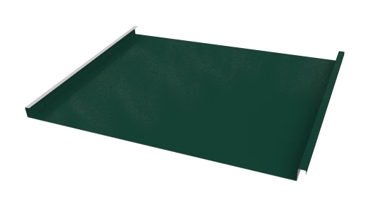 Фальцевая кровля 562/550x0,65 мм, 6005 зеленый мох глянцевый