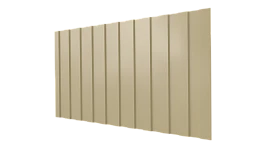 Профнастил С8 1200/1150x0,45 мм, 1014 слоновая кость глянцевый
