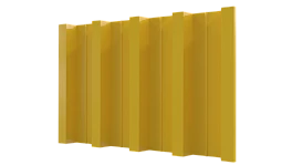 Профнастил Н60 902/845x0,7 мм, 1018 цинково-желтый глянцевый