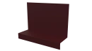 Примыкание боковое фальц 25x65x130 мм, 3005 винно-красный матовый