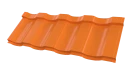 Профиль Орион 30 1200/1150x0,45 мм, 2011 насыщенный оранжевый глянцевый