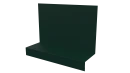 Примыкание боковое фальц 25x65x130 мм, 6005 зеленый мох матовый