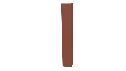 Планка угла наружного 30x30x2000 мм, 8004 медно-коричневый матовый