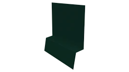 Планка стартовая фальц 135x30x55 мм, 6005 зеленый мох глянцевый