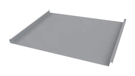 Фальцевая кровля 562/550x0,5 мм, 7040 серое окно глянцевый