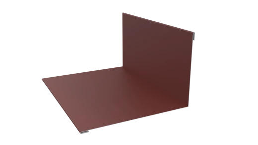 Планка примыкания верхняя 100x150x2000 мм, 3009 оксид красный матовый
