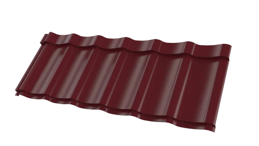 Профиль Феникс 1180/1100x0,45 мм, 3005 винно-красный глянцевый