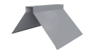 Конёк фигурный 150x150x2000 мм, 7040 серое окно глянцевый