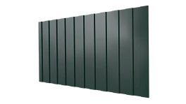 Профнастил С8 1200/1150x0,4 мм эконом, 6005 зеленый мох глянцевый