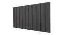 Профнастил С8 1200/1150x0,45 мм, 8019 серо-коричневый матовый