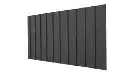 Профнастил С8 1200/1150x0,5 мм, 8019 серо-коричневый матовый