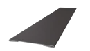 Крепежная планка 10x40x10 мм, 8019 серо-коричневый матовый