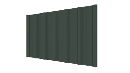 Профнастил НС16 1150/1100x0,45 мм, 6009 оксид пихтовый зелёный