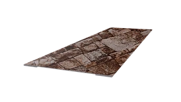 Планка стыковочная 60x2000 мм, Дикий камень