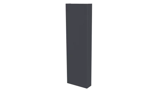 Декоративная накладка 20x60x20 мм, 7024 графитовый серый PUR Pruf