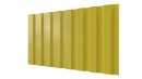 Профнастил С20A 1150/1100x0,4 мм эконом, 1018 цинково-желтый глянцевый