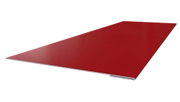 Планка завершающая 65x2000 мм, 3020 транспортный красный глянцевый