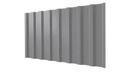 Профнастил С20B 1150/1100x0,5 мм, 9006 бело-алюминиевый глянцевый