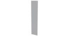 Крепежная планка 10x40x10 мм, 9003 сигнальный белый глянцевый