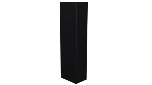 Стойка 40x60x40 мм, 9005 черный янтарь матовый