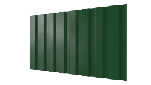Профнастил С20A 1150/1100x0,45 мм, 6002 лиственно-зеленый глянцевый