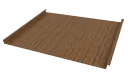 Фальцевая кровля 562/550х0,45 мм, Дуб Сантана 3D
