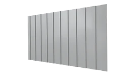 Профнастил С8 1200/1150x0,65 мм, 7035 светло-серый глянцевый