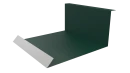 Планка примыкания нижняя 100x200x2000 мм, 6005 зеленый мох матовый
