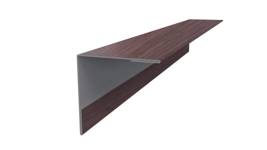 Планка угла наружного 50x50x2000 мм, Античный дуб 3D