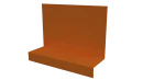 Примыкание боковое фальц 25x65x130 мм, 2011 насыщенный оранжевый глянцевый